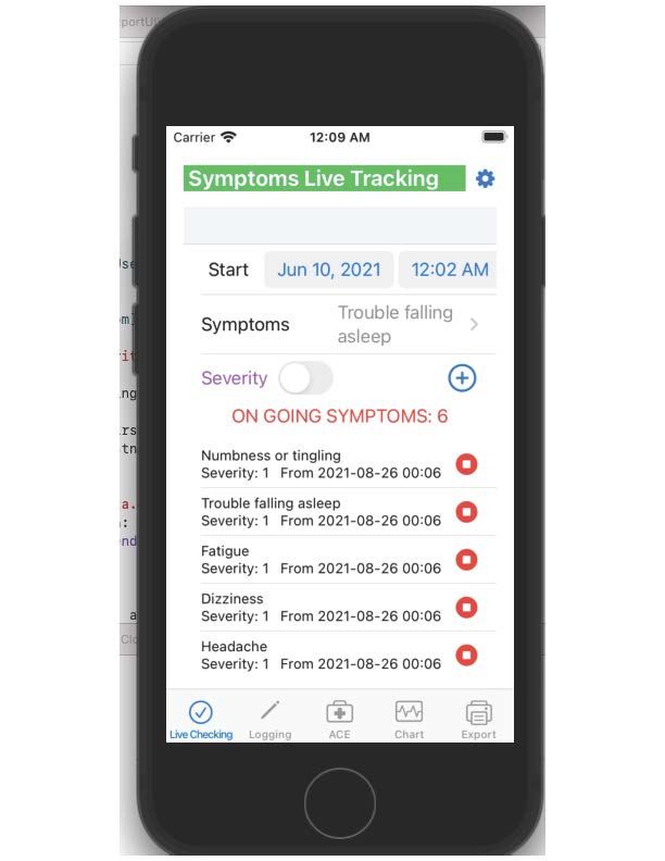 Symptoms Tracking App for Concussion Patients Deerfield Academy