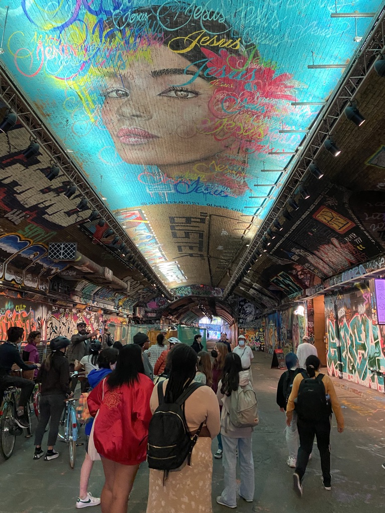 6-9-22 grafitti tunnel