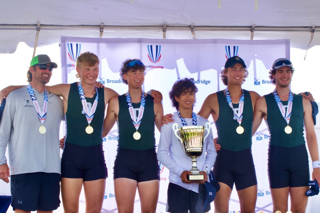 Deerfield Boys 4+ US Rowing National Champions 2022