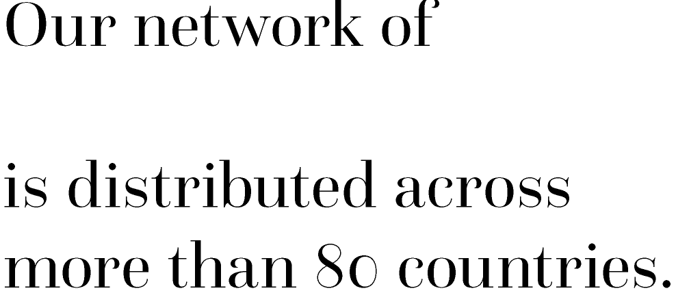 Our network of twelve thousand plus alumni is distributed across more than 80 countries.