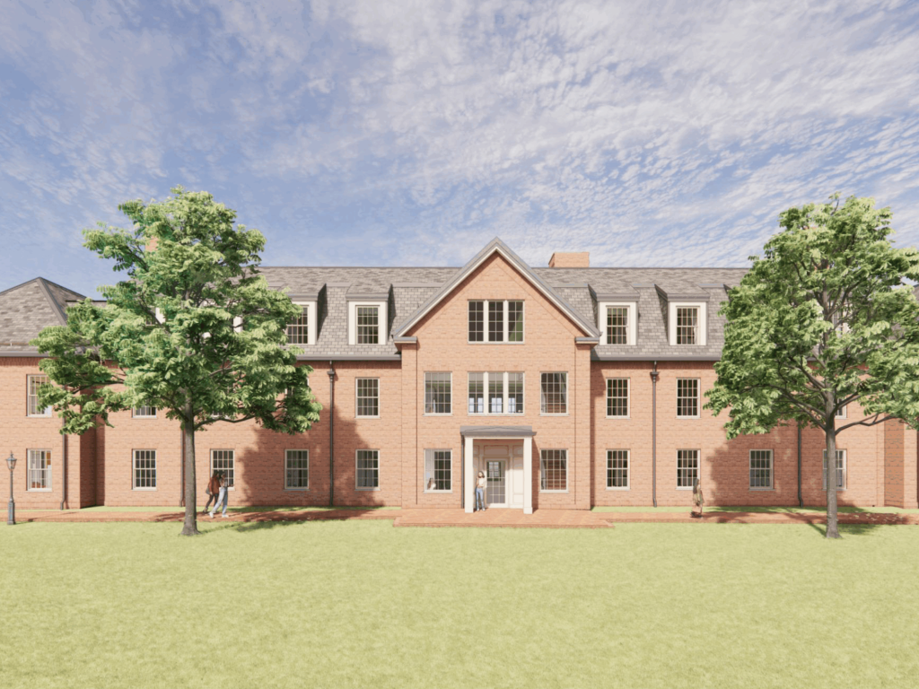 WEST DORM VIEW FROM EAST